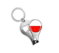 Llavero multifuncional con diseño de bandera nacional de Polonia
