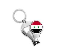 Llavero multifuncional con diseño de bandera nacional de Siria para regalo de recuerdo