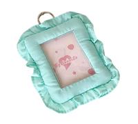 Llavero multifuncional para tarjetas fotográficas de 7,6 cm, portátil, decoración de pared, accesorio de viaje, película de poliéster, Lago Verde, One Size