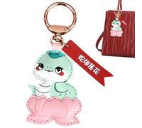 Llavero multiusos de serpiente para decoración - Escultura de reptil, paquete individual de creativo para llevar a diario, figura detallada de aleación de zinc, artículos de decoración