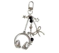 Llavero Musical | Decoración Tema Musical De ,Llavero En Forma De Nudo,Accesorio para Mochila Capilla Llaves Coche Adolescentes, plata, Se référer au descriptif