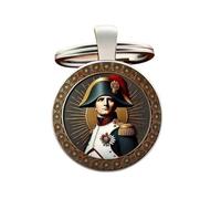 Llavero Napoleón Bonaparte - Retrato Emperador - Regalo Historia Francia.