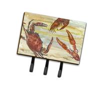 """"Llavero o correa con forma de cangrejo, camar n y ostra en color amarillo cielo SC2023TH68""""