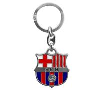 Llavero Oficial Barcelona FC con Escudo Metálico en Relieve | Diseño Clásico Azulgrana con Acabado Esmaltado | Producto Licenciado Ideal para Fans | Accesorio Resistente para Llaves o Mochilas