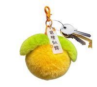 Llavero para Bolso | Accesorio para Bolso de Peluche Suave Forma Naranja | Colgantes para y Llavero,Para Hombre Mujer Niña Niño Adolescente Adulto Esposa Novia, Uso en Interior Exterior Viaje Es