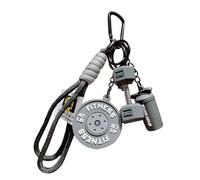 Llavero Para Bolso De Gimnasio, Colgante Pequeño de Mancuerna, Accesorios Para Llaves De Coche Con Tema De Barra, Para Bolso Cartera Equipaje Viaje Escuela Fiesta Oficina Cumpleaños Navidad Club Mujer