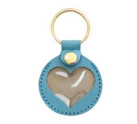 Llavero para el pelo de perro, llavero de memoria para mascotas, colgante de corazón, accesorio para el pelo de perro, accesorio de recuerdo personalizado para mascotas, colgante de pelo único, bolsa