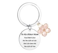 Llavero para madrastra de hija, hijo a mi otra mamá, regalos para el día de la madre, regalo para madrastra