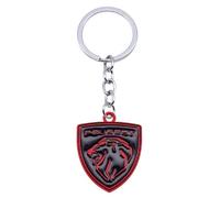 Llavero para Peugeot 3008 E3008 P64 2024 2025, Coche Llaveros Personalizados Accesorios de Coche Clip para Llavero Keychain,Red and Black