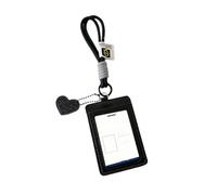 Llavero para tarjetas fotográficas, bonitas ranuras dobles con colgante de corazón, llavero, para monedero, coche, mochila, cumpleaños, Navidad, día de San Valentín, Halloween