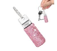 Llavero pastillero - Pastillero de metal - Organizador de píldoras impermeable, pastillero portátil, pastillero compacto, contenedor seguro para acampar al aire libre viajes Teksome