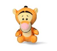 Llavero Peluche Tigger Winnie the Pooh Unisex - Colgante para Mochila y Bolso con Clip, Suave 100% Poliéster Color Naranja, Licencia Oficial Disney, Talla Única para Regalo y Uso Diario