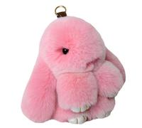 Llavero Pequeño De Peluche: Llavero De Caricaturas De Conejito De Conejito Caída De Lujos, Colgantes De Bolsas Decorativas Portátil