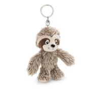 Llavero Perezoso Izzy Icetumbler de 10 cm, Beis, Fiel compañero de Peluche para Mochila o Bolso, Llavero para pequeños y Personas Adultas, 62401