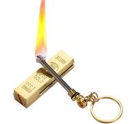 Llavero permanente de pedernal, encendedores impermeables de combinación infinita, llavero reutilizable 10000 veces, encendedor de aceite, encendedores fríos, supervivencia de cerilla de emergencia ED