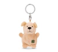 NICI Llavero Perro beige con el trébol 5cm