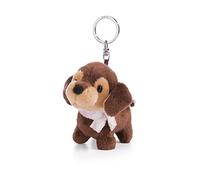 Llavero Perro Salchicha Skida 10cm marrón - Llavero y portallaves