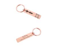 Llavero personalizado con código QR y onda de sonido, llavero personalizado con código QR escaneable con audio, llavero con código QR y onda de sonido con notas de voz, regalo musical