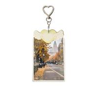 Llavero PhotoCard - Portatarjetas fotográficas | Protective Clear Badge Baders for Student, Bus y Credit Card, Photocard Shell Case Protector for Boys and Girls