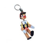 Llavero Pinocho de Madera