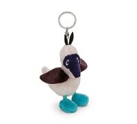 NICI Llavero piquero de Patas Azules Sula 10cm Beige - Colgante Animal de Peluche - para Colgar en la Llave, Bolso, Mochila, y Mucho más, para niños y Adultos, una excelente Idea de Regalo