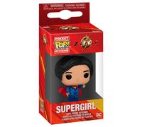 Funko Llavero Pop! DC The Flash y Supergirl – Minifigura vinilo coleccionable oficial