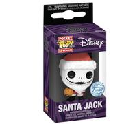 Funko Llavero Nightmare Before Christmas - Papá Noel con Jack-O-Lantern, multicolor, talla única
