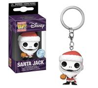 Funko Llavero Nightmare Before Christmas - Papá Noel con Jack-O-Lantern, multicolor, talla única