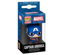 Funko Llavero Pop! Marvel New Classics Captain America – Minifigura de vinilo coleccionable