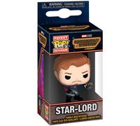 Funko Pop! Keychain: Marvel - Guardians of The Galaxy 3 - Star-Lord - Guardianes de la Galaxia - Minifigura de Vinilo Coleccionable Llavero Original - Relleno de Calcetines - Idea de Regalo
