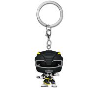 Llavero Pocket POP Power Rangers 30th Anniversary Black RangerFigura Coleccionable - Idea de Regalo- Mercancia Oficial - Juguetes para Niños y Adultos - Movies Fans - Muñeco para Coleccionistas y