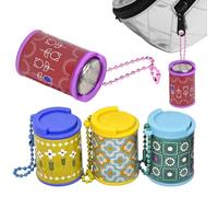 Llavero Portamonedas - Organizador Monedas - con Monedero Colgante con Cierre - para Mujeres, Niños Y Jóvenes, Decoración De Mochila De Viaje, Reto Ahorro