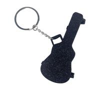 Llavero Portapúas para Guitarra, Estuche para Púas Impreso En 3D, Colgante Decorativo para Llaves, Bolsos, Mochilas y Carteras