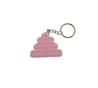 Llavero portátil para aliviar la ansiedad y aliviar la ansiedad en 3D, con piedras estabadas, llavero de regalo para aliviar el estrés y masajes