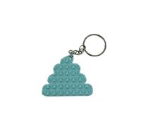 Llavero portátil para aliviar la ansiedad y aliviar la ansiedad en 3D, con piedras estabadas, llavero de regalo para aliviar el estrés y masajes