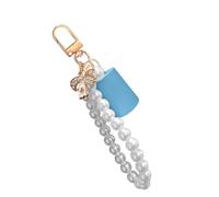 Llavero portátil para bálsamo labial, clip de liberación rápida, diseño de moda, compatible con múltiples marcas, esencial para viajes, antipérdida, llavero de bálsamo labial