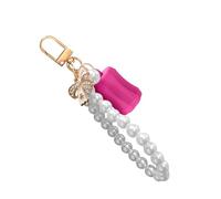 Llavero portátil para bálsamo labial, clip de liberación rápida, diseño de moda, compatible con múltiples marcas, esencial para viajes, bálsamo labial portátil