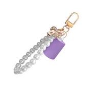 Llavero portátil para bálsamo labial, clip de liberación rápida, diseño de moda, compatible con múltiples marcas, esencial para viajes, antipérdida, llavero de bálsamo labial