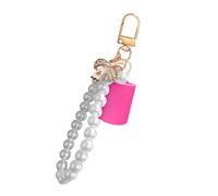 Llavero portátil para bálsamo labial, clip de liberación rápida, diseño de moda, compatible con múltiples marcas, esencial para viajes, antipérdida, llavero de bálsamo labial