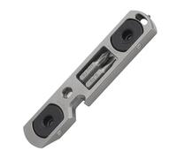 Llavero, Pry Bar - Pequeña herramienta regulable | Herramienta multifunción con abrebotellas de alto rendimiento compacto y ligero diseño llave para reparaciones automotrices mejora del hogar