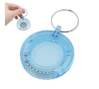 Llavero Puzzle - ABS 4.7x4.7x0.8cm | de Escape de Monedas | Llavero de de Moneda mágica, Juguete Educativo para favores de Fiesta de Entrenamiento lógico y Uso Diario diverti