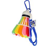 Llavero Rainbow Shuttle, Mini Dije Colorido Impreso, Regalo para fanáticos del bádminton, Detalle acrílico , Colgante de , Accesorio Deportivo para niños, Adultos, Adolescentes, Mujeres, h