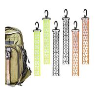 Llavero Reflectante para Mochila - 10g, Llavero Reflectante Colgante de Seguridad para Ropa | Suministros de seguridad de diseño multifuncional para caminar, acampar, montañismo, correr, andar en bici