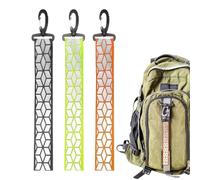 Llavero Reflectante para Mochila - 10g, Llavero Reflectante Colgante de Seguridad para Ropa | Suministros de seguridad de diseño multifuncional para caminar, acampar, montañismo, correr, andar en bici