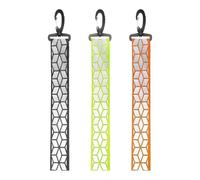 Llavero reflectante para mochila | Llavero reflectante de seguridad para ropa, suministros de seguridad de diseño multifuncional para caminar, acampar, montañismo, correr, ciclismo