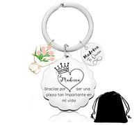 Llavero Regalo Madrina Personalizado, ¿Quieres Ser Mi Madrina?, Propuesta Bautizo y Confirmación, Detalle Original para Cumpleaños, Navidad, Día de la Madre, Recuerdo Emotivo Religious Familiar (2)