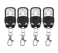 Llavero remoto para puerta de garaje de coche, 4 uds., Llavero de control remoto inalámbrico de clonación universal para puerta de garaje de coche 433 mhz for mando garaje universal,telecomando garage