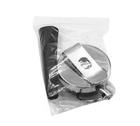 Llavero retráctil con mosquetón resistente, carretes de identificación con cuerda de alambre de 23.6 pulgadas, llavero retráctil resistente para llaves con clip para cinturón