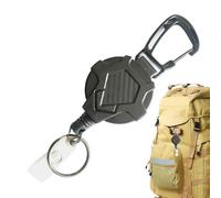 Llavero Retráctil,Portatarjetas Retráctil | Clip Resistente Para Llavero De Cinturón Para Esquí, Construcción, Enfermería, Estudiantes, Seguridad, Bomberos, Enseñanza