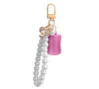 Llavero reutilizable para bálsamo labial, clip de liberación rápida, ajuste ancho, diseño ligero On-The-Go Beauty Essential Multi Brand Lip Balm Keychain Clip